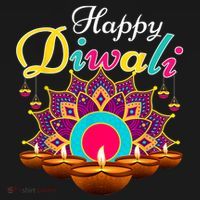 Happy Diwali Funny Festival Costume Lights Matching Family T-Shirt thumb 7