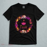 Happy Diwali Festival Of Lights Deepavali Hindu Indian T-Shirt thumb 5