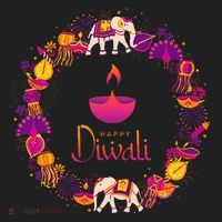 Happy Diwali Festival Of Lights Deepavali Hindu Indian Beanie thumb 2