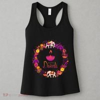 Happy Diwali Festival Of Lights Deepavali Hindu Indian Women's Tank Top thumb 3