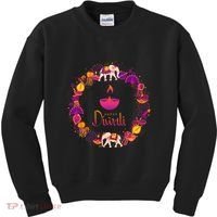 Happy Diwali Festival Of Lights Deepavali Hindu Indian Kids Sweatshirt thumb 0