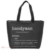 Handyman Definition Funny Dad Handyman FatherS Day Gift Tote Bag thumb 0