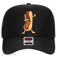 Hotdog Dabbing Funny Hot Dog Cute Gift Hat thumb 0