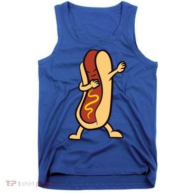 Hotdog Dabbing Funny Hot Dog Cute Gift Tank Top