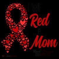 Heart Disease February We Wear Red For My Mom Coffee Mug thumb 5