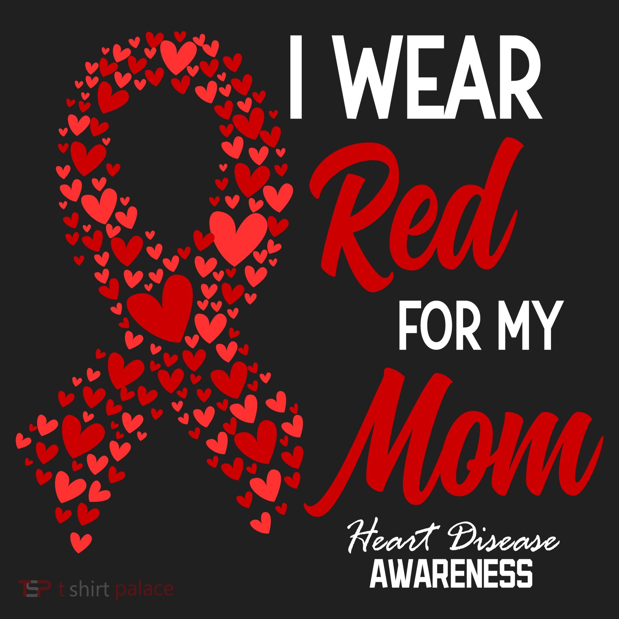 Heart Disease February We Wear Red For My Mom Beanie