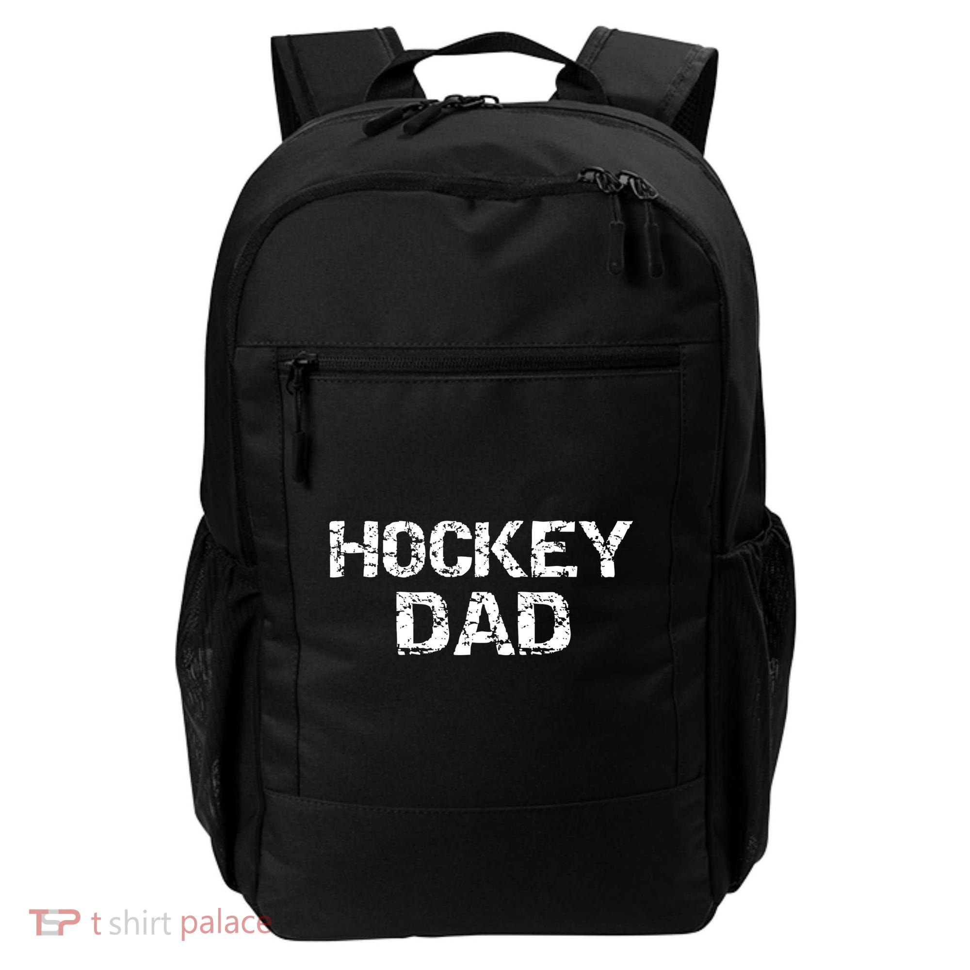 Hockey Dad Gift For Men Sports Father Gift From Sons Backpack