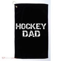 Hockey Dad Gift For Men Sports Father Gift From Sons Golf Towel thumb 0