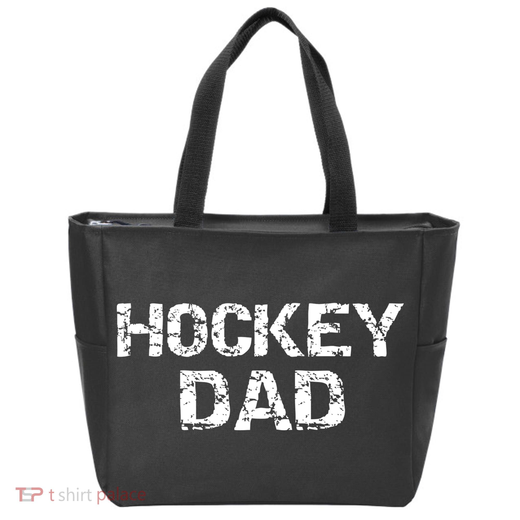 Hockey Dad Gift For Men Sports Father Gift From Sons Tote Bag