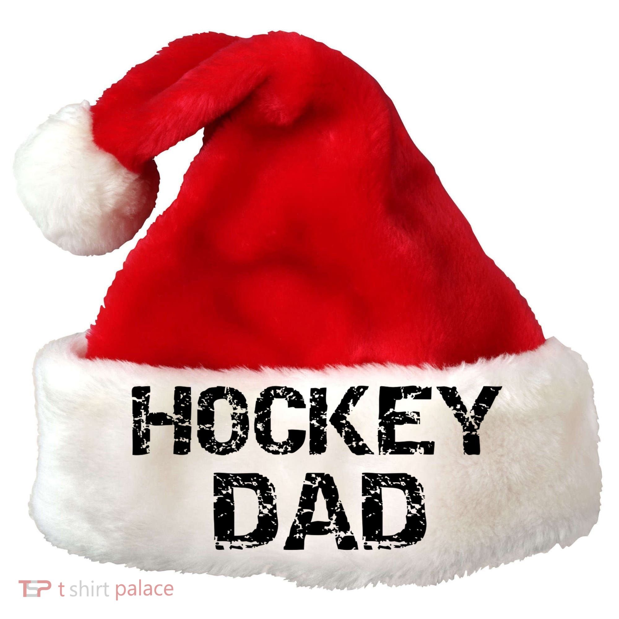 Hockey Dad Gift For Men Sports Father Gift From Sons Santa Hat