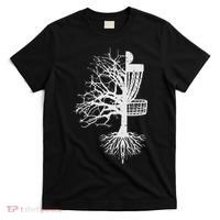 Half Disc Golf Basket Tree Funny Frisbee Frolf Women T-Shirt thumb 0