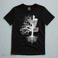 Half Disc Golf Basket Tree Funny Frisbee Frolf Women T-Shirt thumb 5