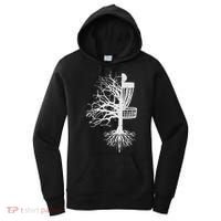 Half Disc Golf Basket Tree Funny Frisbee Frolf Women Women's Hoodie thumb 0