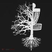 Half Disc Golf Basket Tree Funny Frisbee Frolf Women Women's Hoodie thumb 2