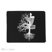 Half Disc Golf Basket Tree Funny Frisbee Frolf Women Mousepad thumb 0