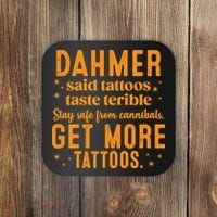 Halloween Dahmer Get More Tattoos Halloween Killer Coaster thumb 0
