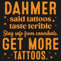 Halloween Dahmer Get More Tattoos Halloween Killer Tote Bag thumb 4