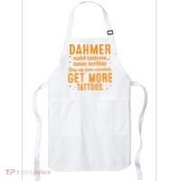 Halloween Dahmer Get More Tattoos Halloween Killer Apron thumb 0