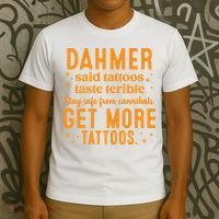 Halloween Dahmer Get More Tattoos Halloween Killer T-Shirt thumb 3