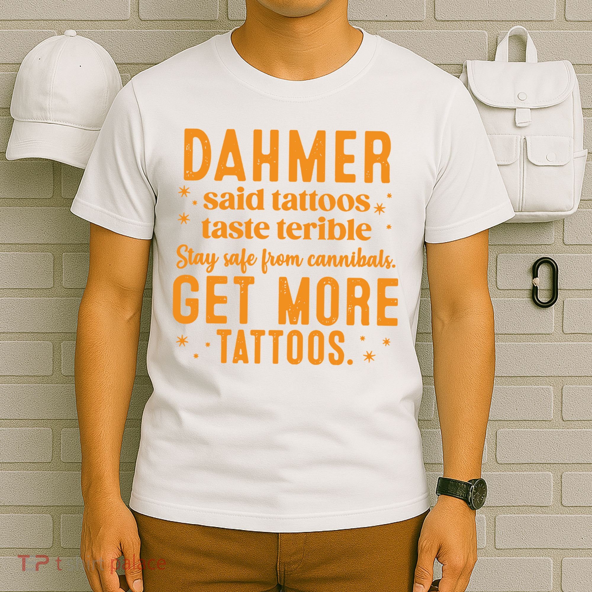 Halloween Dahmer Get More Tattoos Halloween Killer T-Shirt