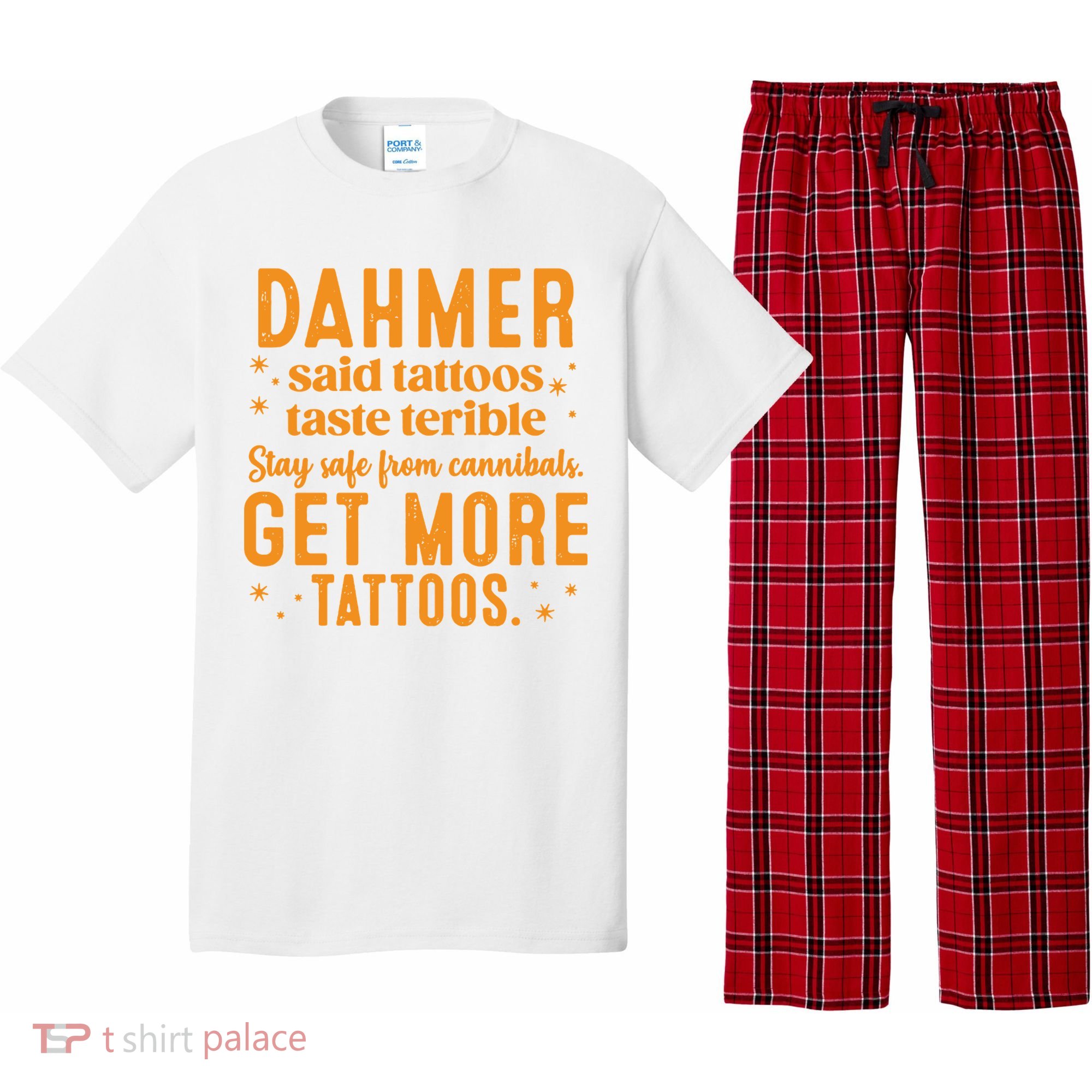 Halloween Dahmer Get More Tattoos Halloween Killer Pajama Set
