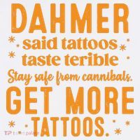 Halloween Dahmer Get More Tattoos Halloween Killer Women's Hoodie thumb 2