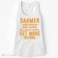 Halloween Dahmer Get More Tattoos Halloween Killer Women's Tank Top thumb 0