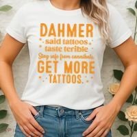Halloween Dahmer Get More Tattoos Halloween Killer Women's T-Shirt thumb 2