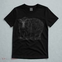 Hand Drawn Grizzly Bear T-Shirt thumb 5