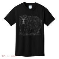 Hand Drawn Grizzly Bear Kids T-Shirt thumb 0