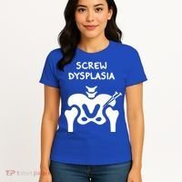 Hip Dysplasia Gift Screw Dysplasia Awareness Funny Gift Women's T-Shirt thumb 4