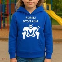 Hip Dysplasia Gift Screw Dysplasia Awareness Funny Gift Kids Hoodie thumb 3