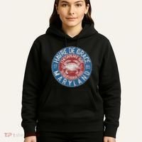 Havre De Grace Md With Blue Crab Hoodie thumb 5