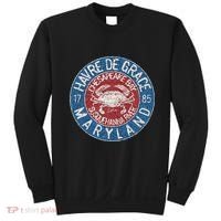 Havre De Grace Md With Blue Crab Sweatshirt thumb 0