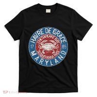 Havre De Grace Md With Blue Crab T-Shirt thumb 0