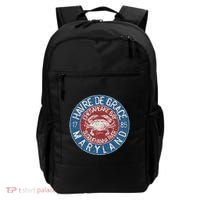 Havre De Grace Md With Blue Crab Backpack thumb 0