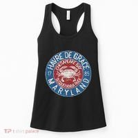 Havre De Grace Md With Blue Crab Women's Tank Top thumb 0
