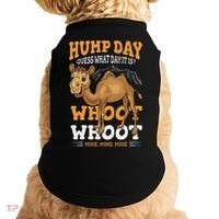 Hump Day Guess What Day It Is Camel Wednesday Gift Doggie Tank thumb 0
