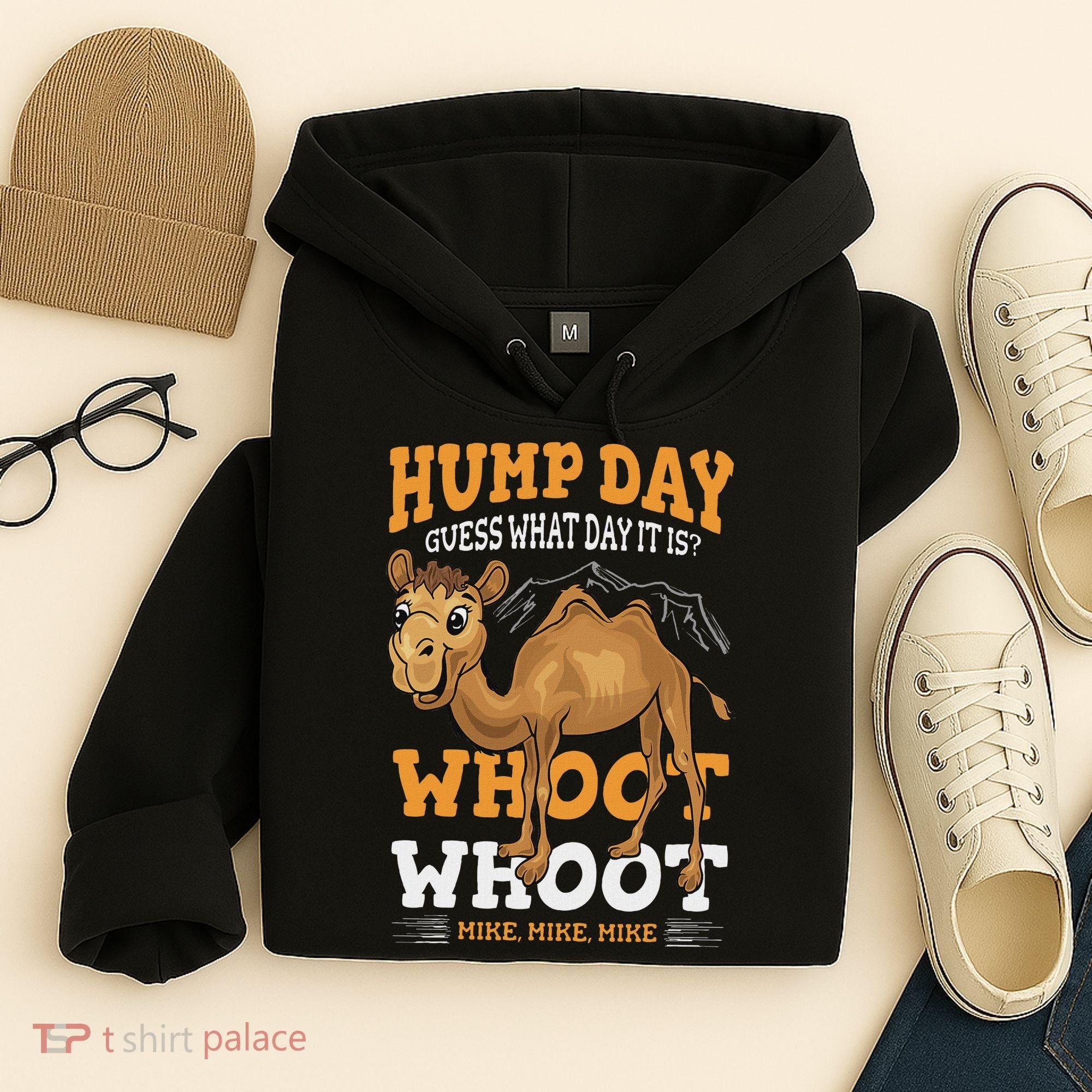 Hump Day Guess What Day It Is Camel Wednesday Gift Hoodie