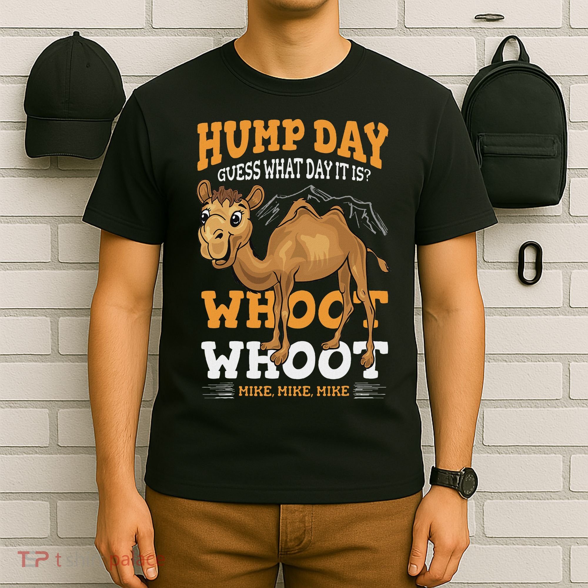 Hump Day Guess What Day It Is Camel Wednesday Gift T-Shirt