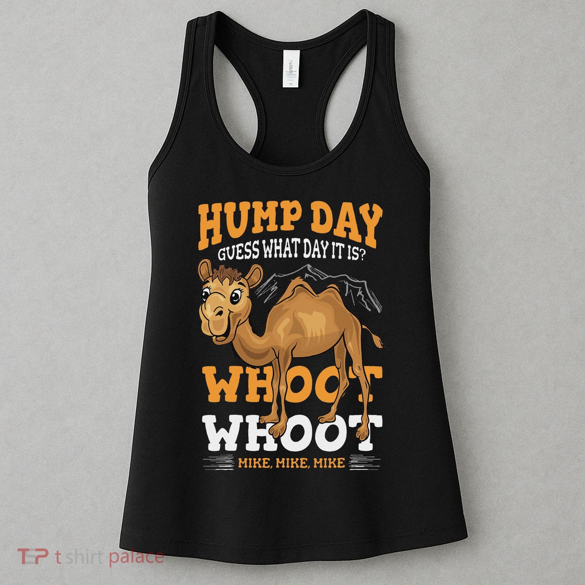 Hump Day Guess What Day It Is Camel Wednesday Gift Women's Tank Top