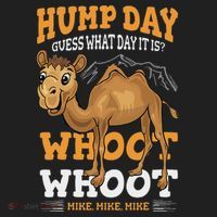 Hump Day Guess What Day It Is Camel Wednesday Gift Golf Towel thumb 3