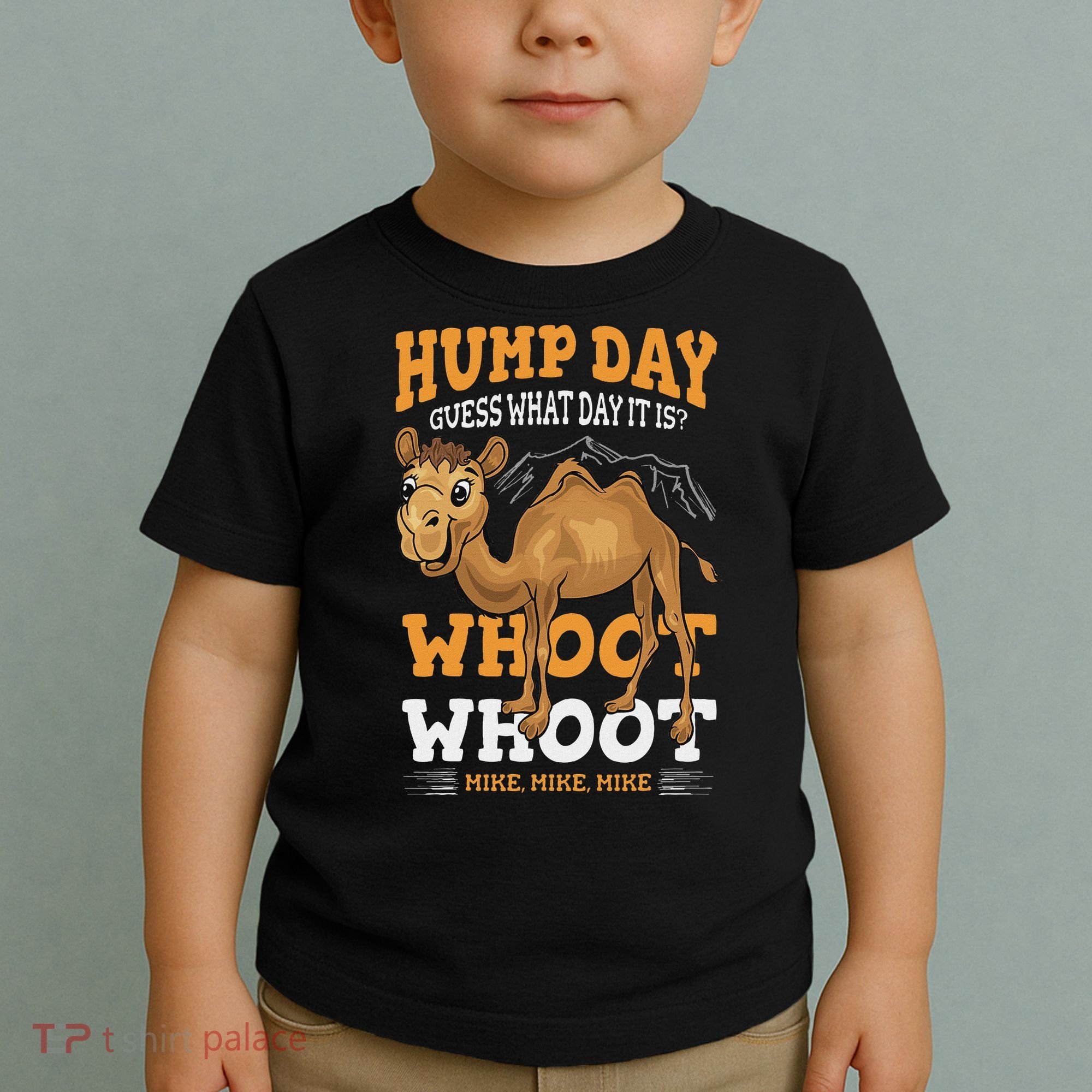 Hump Day Guess What Day It Is Camel Wednesday Gift Toddler T-Shirt
