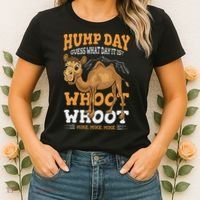 Hump Day Guess What Day It Is Camel Wednesday Gift Women's T-Shirt thumb 2