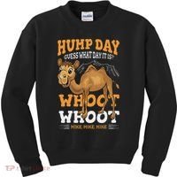 Hump Day Guess What Day It Is Camel Wednesday Gift Kids Sweatshirt thumb 0