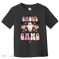 Halloween Day Ghoul Gang Ghost Retro Halloween Toddler T-Shirt thumb 0