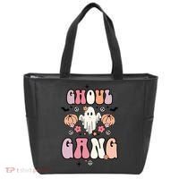 Halloween Day Ghoul Gang Ghost Retro Halloween Tote Bag thumb 0