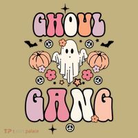Halloween Day Ghoul Gang Ghost Retro Halloween Sweatshirt thumb 2