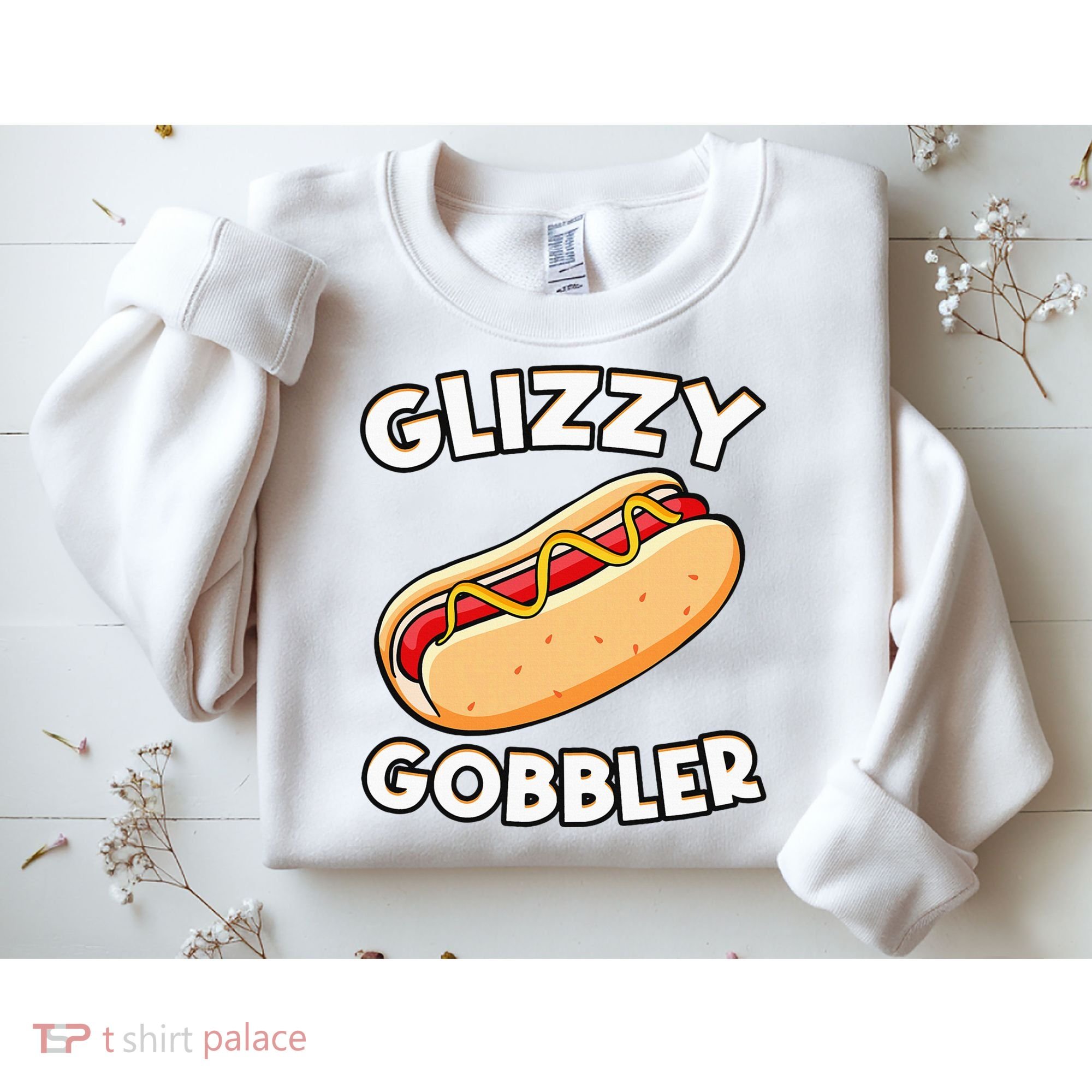 Hot Dog Glizzy Gobbler Number One Glizzy Gladiator Sweatshirt