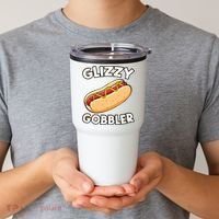 Hot Dog Glizzy Gobbler Number One Glizzy Gladiator Tumbler thumb 2